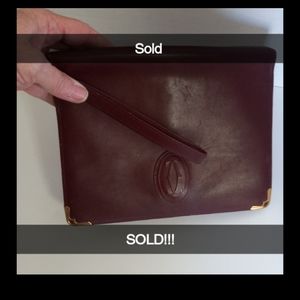 SOLD!💯%AUTHENTIC CARTIER BAG